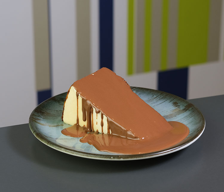 ANTEP FISTIKLI SANSEBASTIAN CHEESECAKE