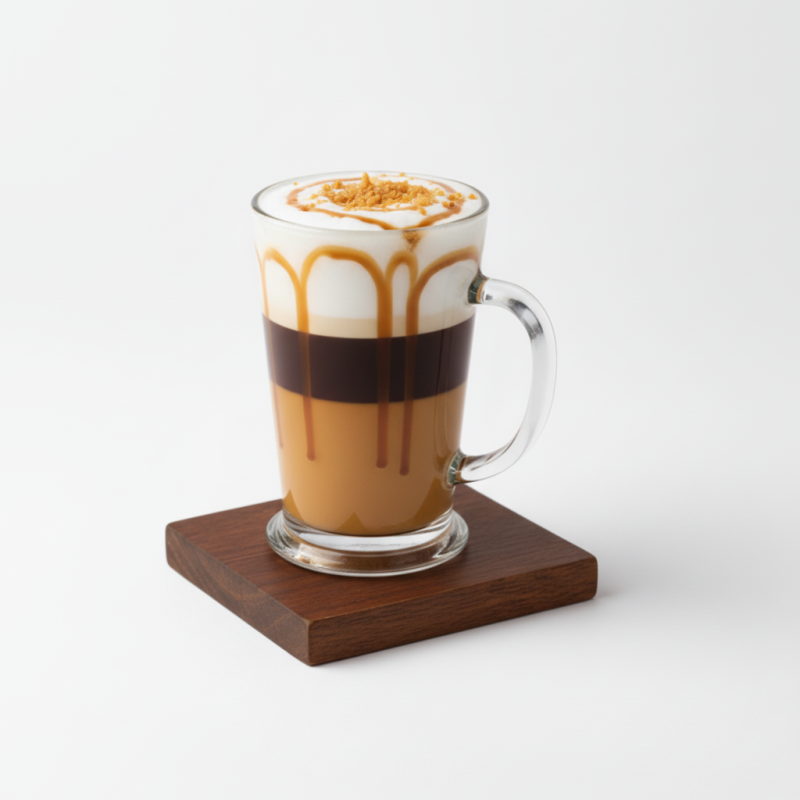 Barcode Flat Macchiato Caramel