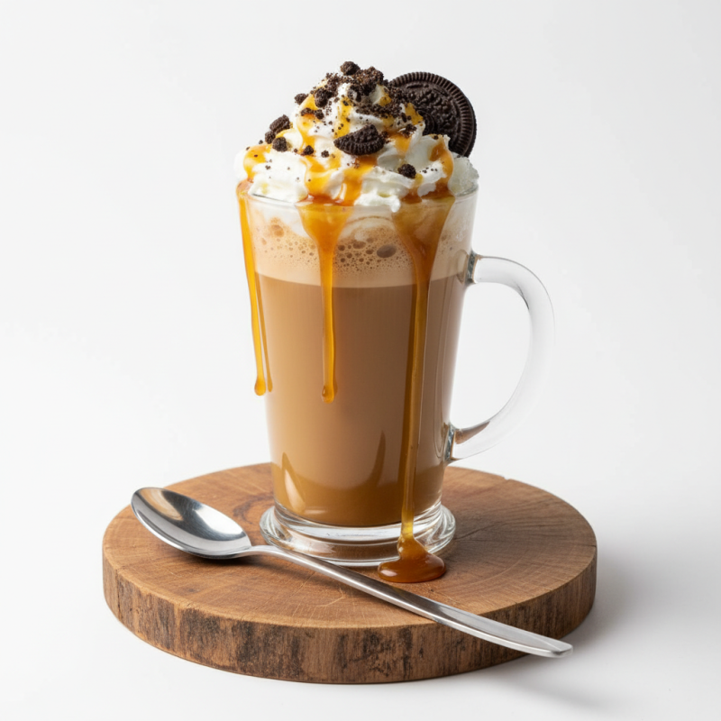 Oreo Karamel Latte